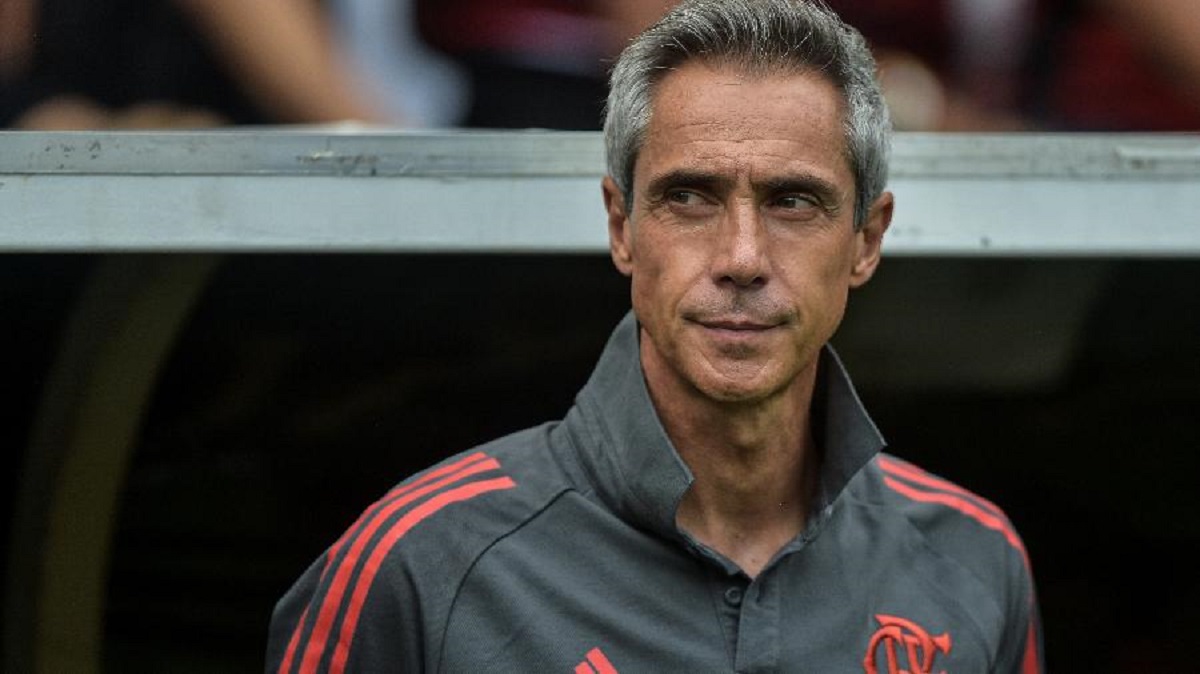 Paulo Sousa do Flamengo passa por problemas em geral. Créditos: Reprodução Twitter